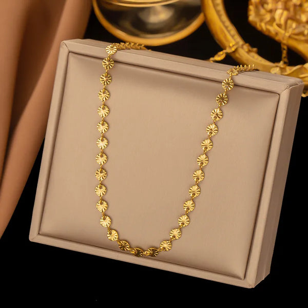 Dainty Chain Necklace | 18K Waterproof Plating