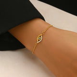 Combo Offer Buy 2 Anti Tarnish Evil Eye Necklace & Bracelet