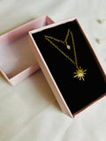 Shiny Star Layered Necklace | 18K Waterproof Plating