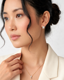Flower Huggies Earrings - 18K Gold Plated